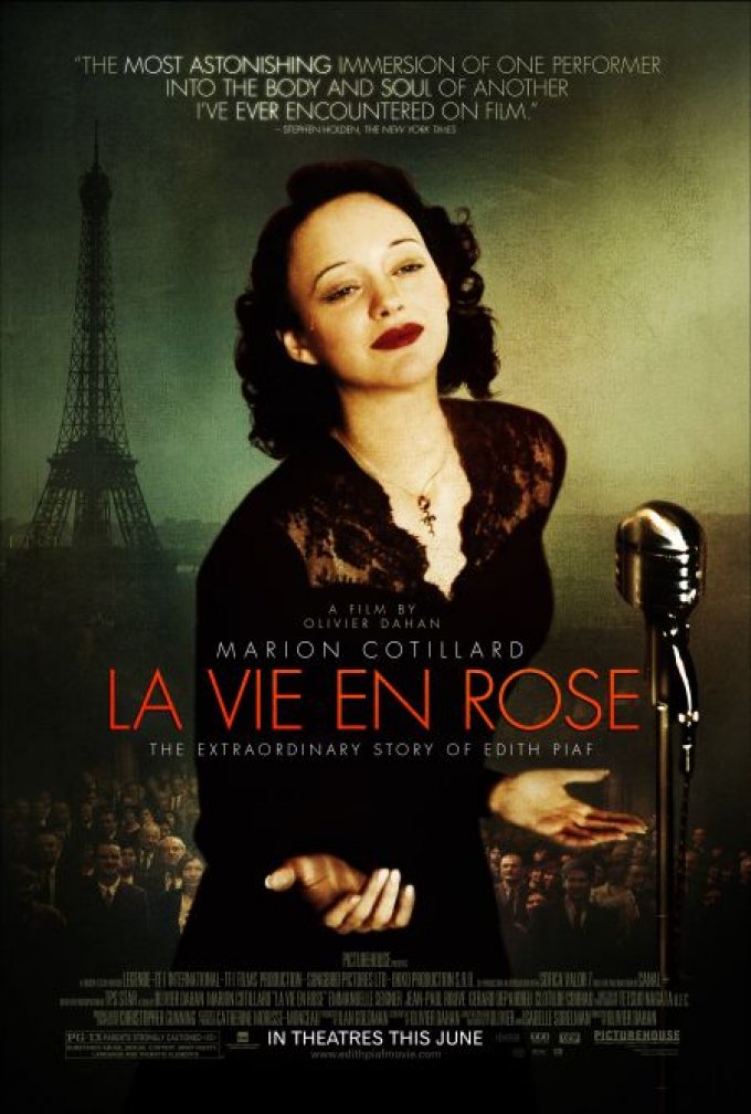 Filmový plakát Edith Piaf